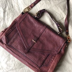Tory Burch Plum Pebbled Leather Bag 🥳